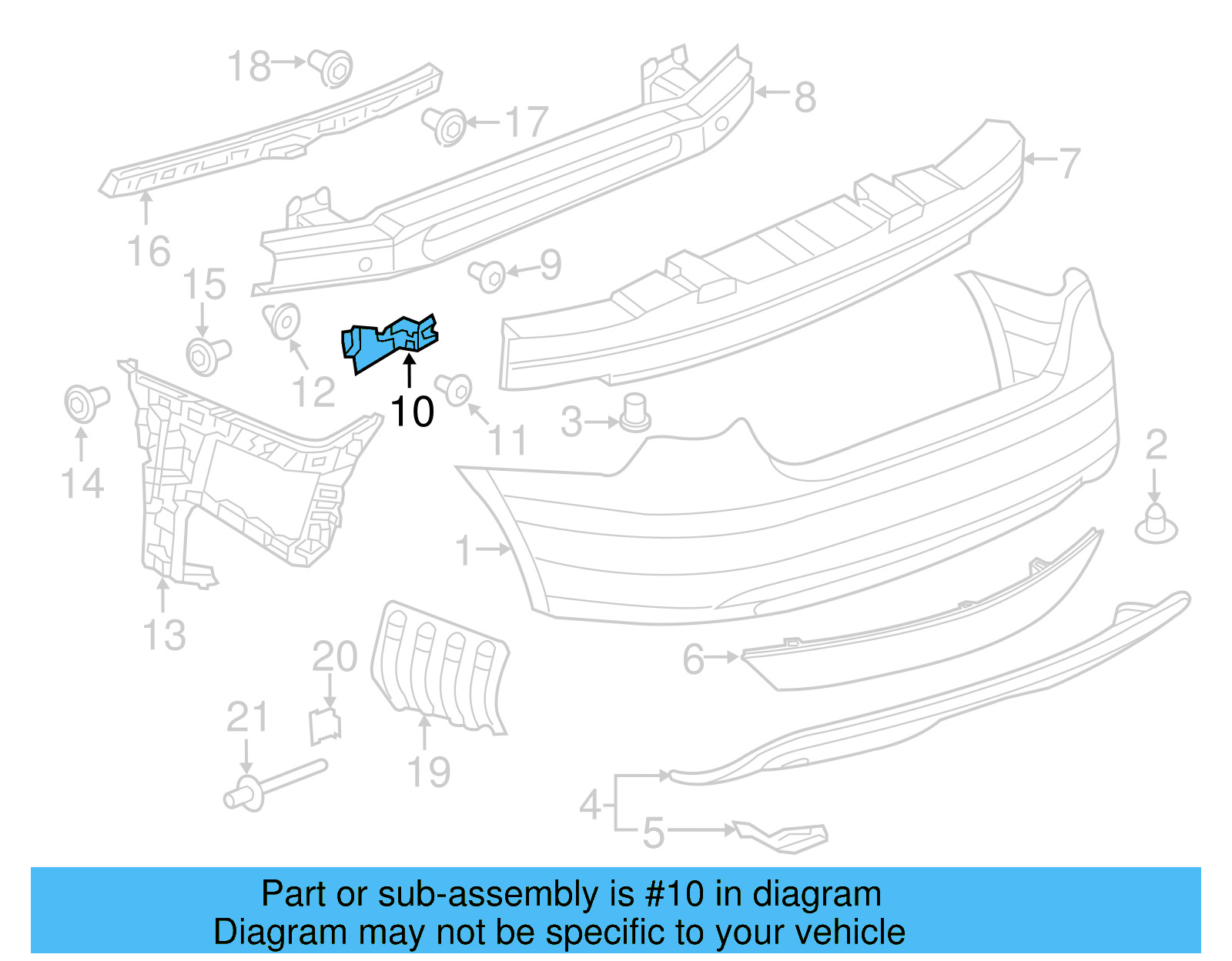 Corner Support 5C6-807-394-A - View 4