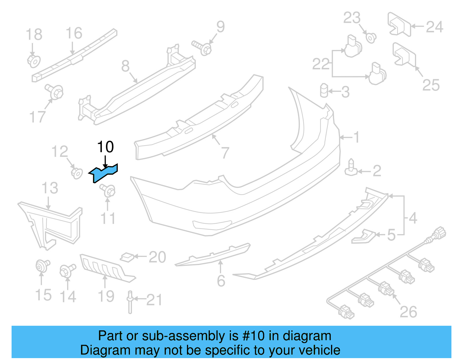 Corner Support 5C6-807-393-E - View 6