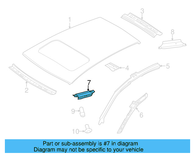 Reinforced Plate 5C6-817-250 - View 2