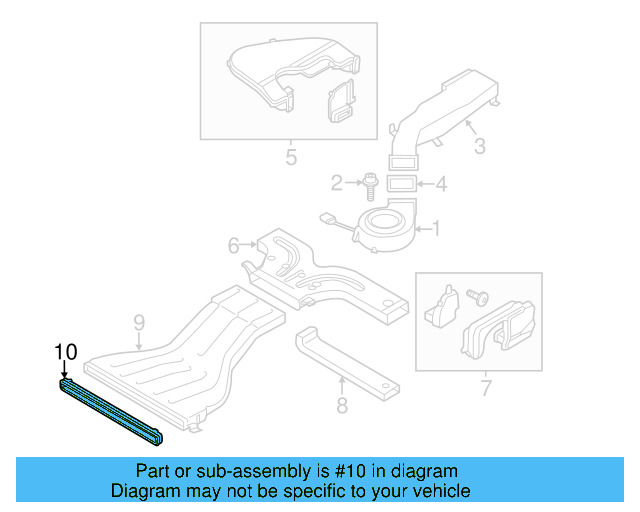 Trim 5C6-819-144-A - View 3