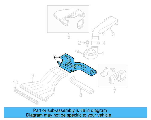 Lower Duct 5C6-819-725