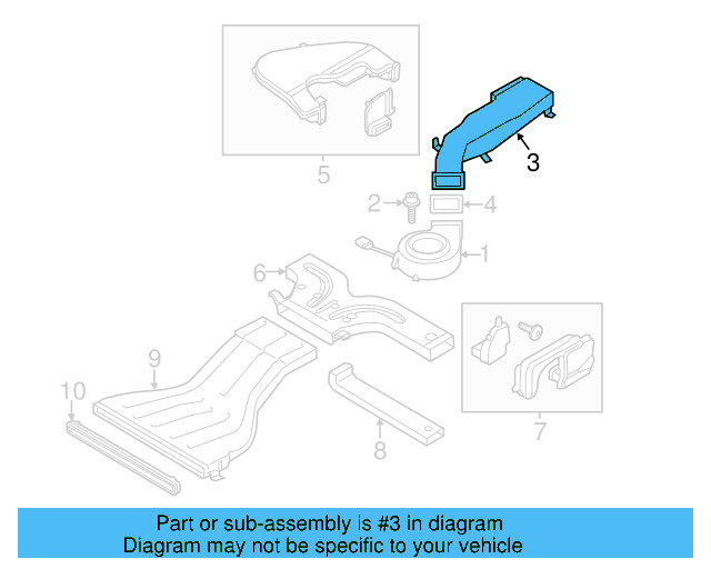 Upper Duct 5C6-819-726