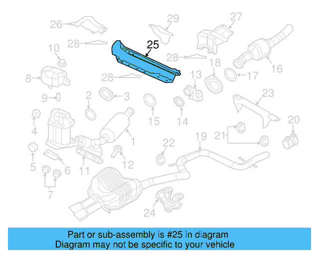 Heat Shield 5C6-825-671-C - View 30