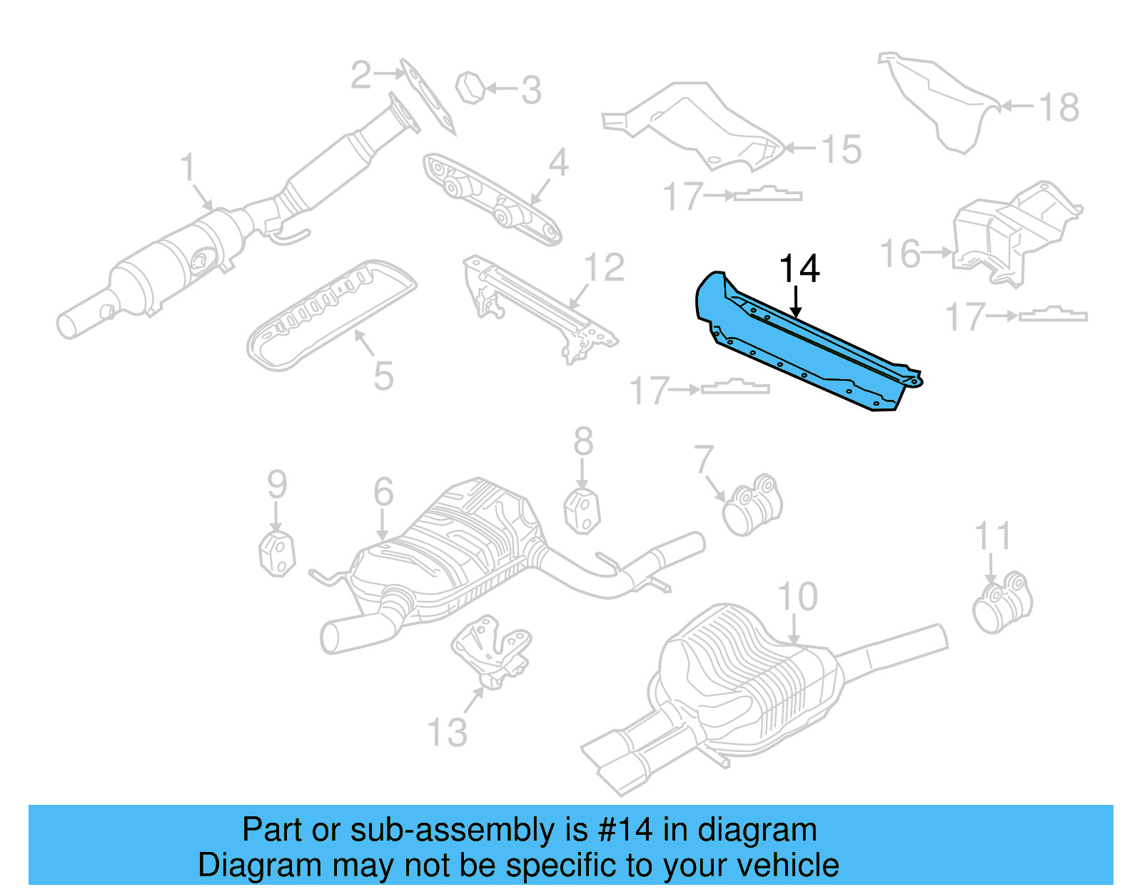 Heat Shield 5C6-825-671-C - View 15