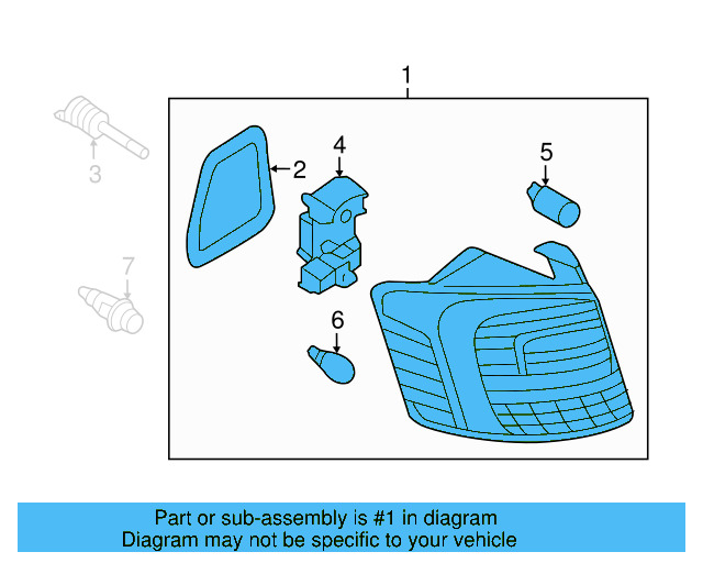Tail Lamp Assembly 5C6-945-095-M
