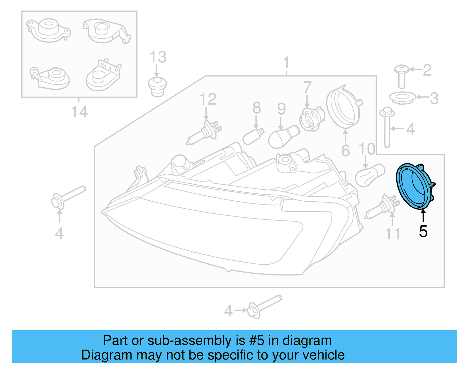 Outer Cap 5C7-941-607-B - View 22