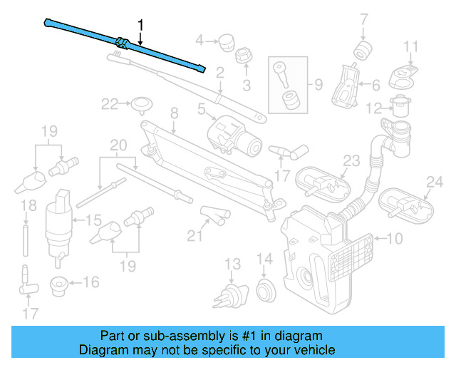 Wiper Blade 5C7-955-426-B - View 7