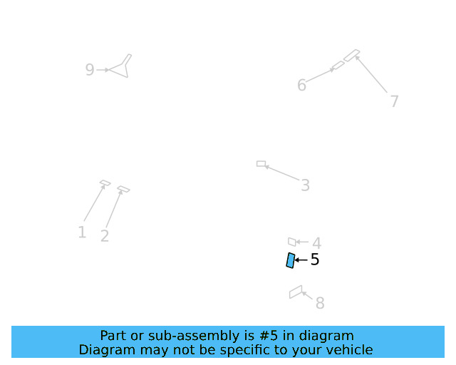 Air Bag Label 5G0-010-029-J - View 87