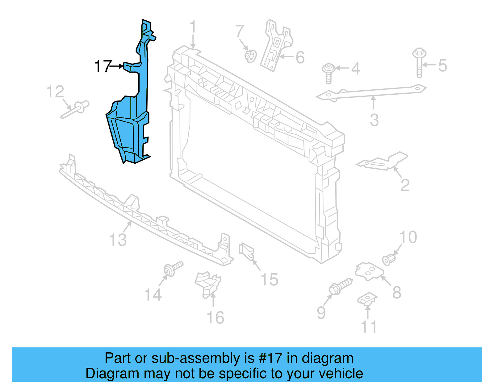 Side Air Baffle 5G0-121-283-G