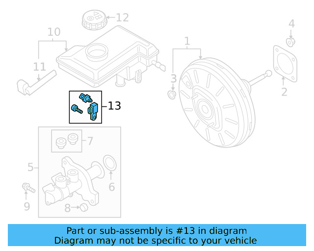 Stoplamp Switch 5G0-698-459 - View 28
