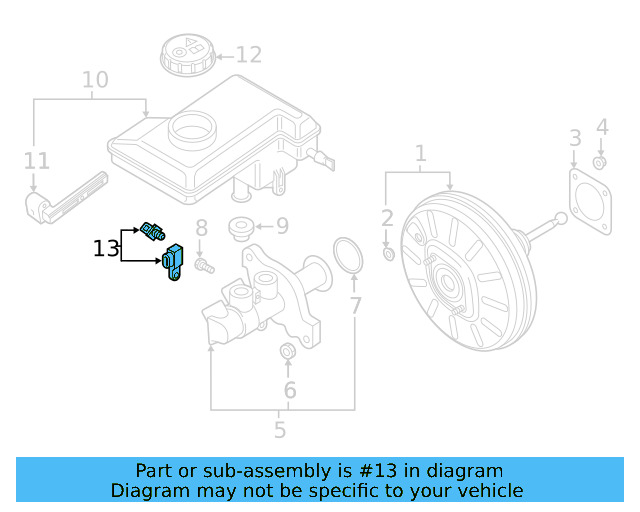 Stoplamp Switch 5G0-698-459 - View 59