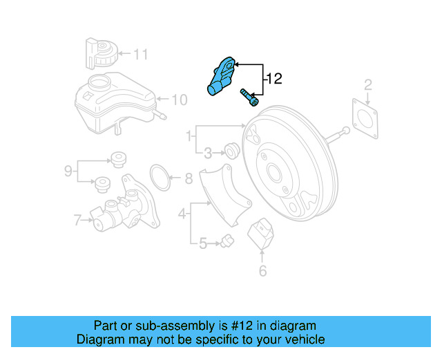 Stoplamp Switch 5G0-698-459 - View 64