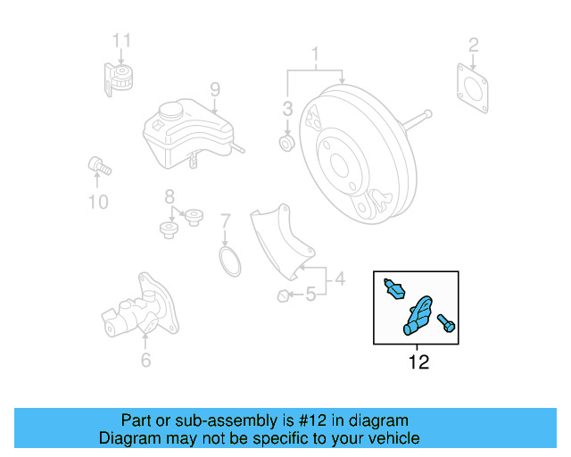 Stoplamp Switch 5G0-698-459 - View 30