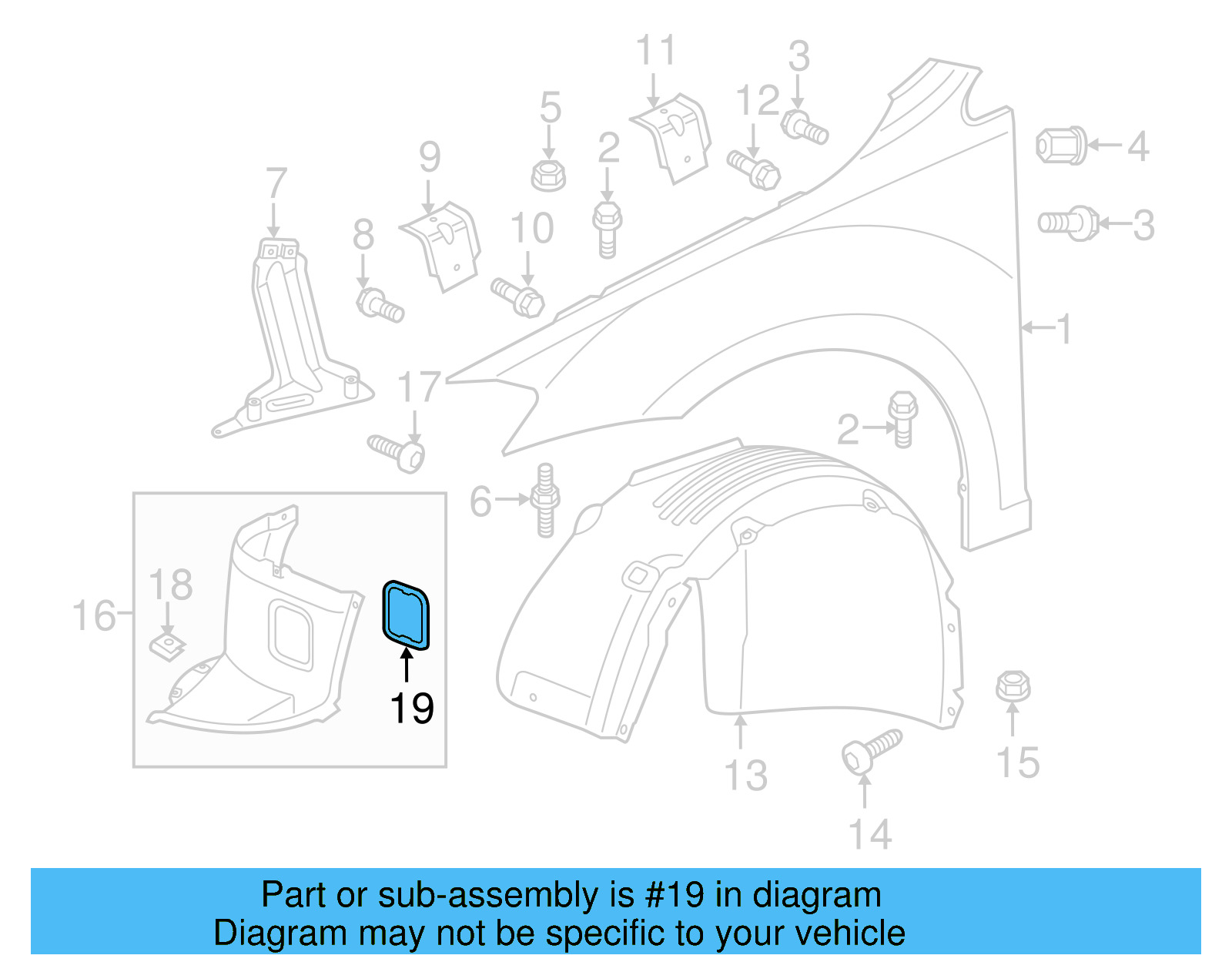 Liner Extension Cover 5G0-805-413-C - View 4
