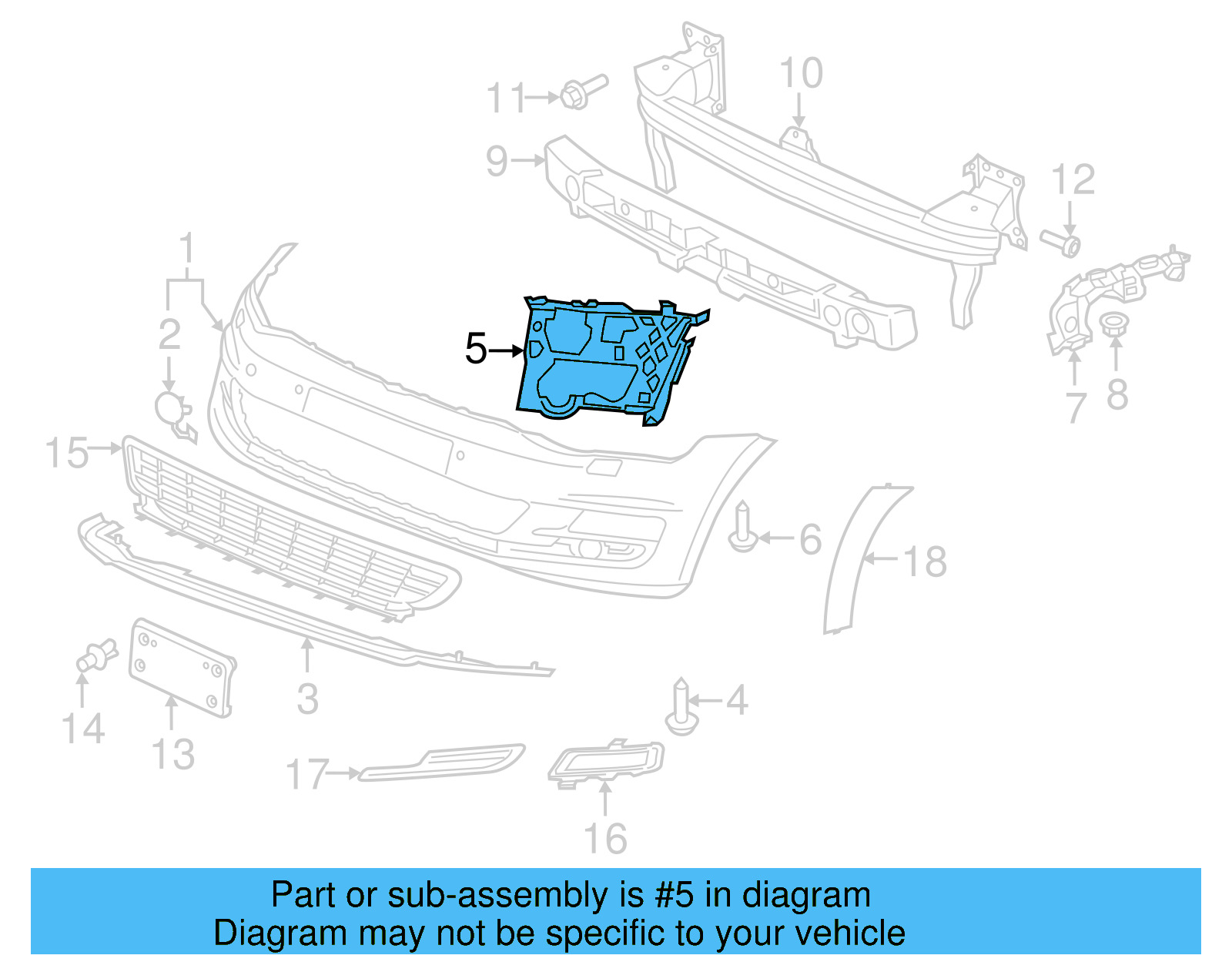 Side Support 5GM-807-724-F - View 4