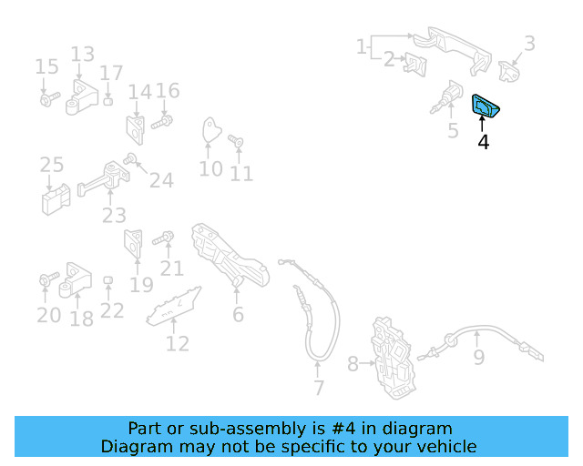 Handle, Outside Packing 5G0-837-088-B - View 10