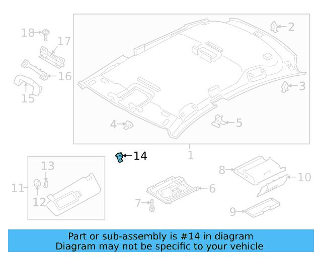 Holder 5G0-857-561-B-82V - View 15