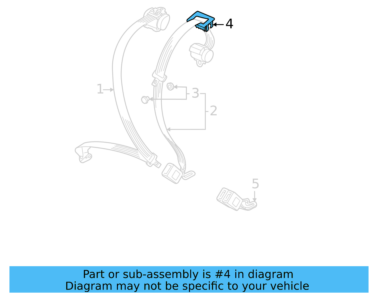 Belt Guide 5G0-857-781-C-4PK - View 9