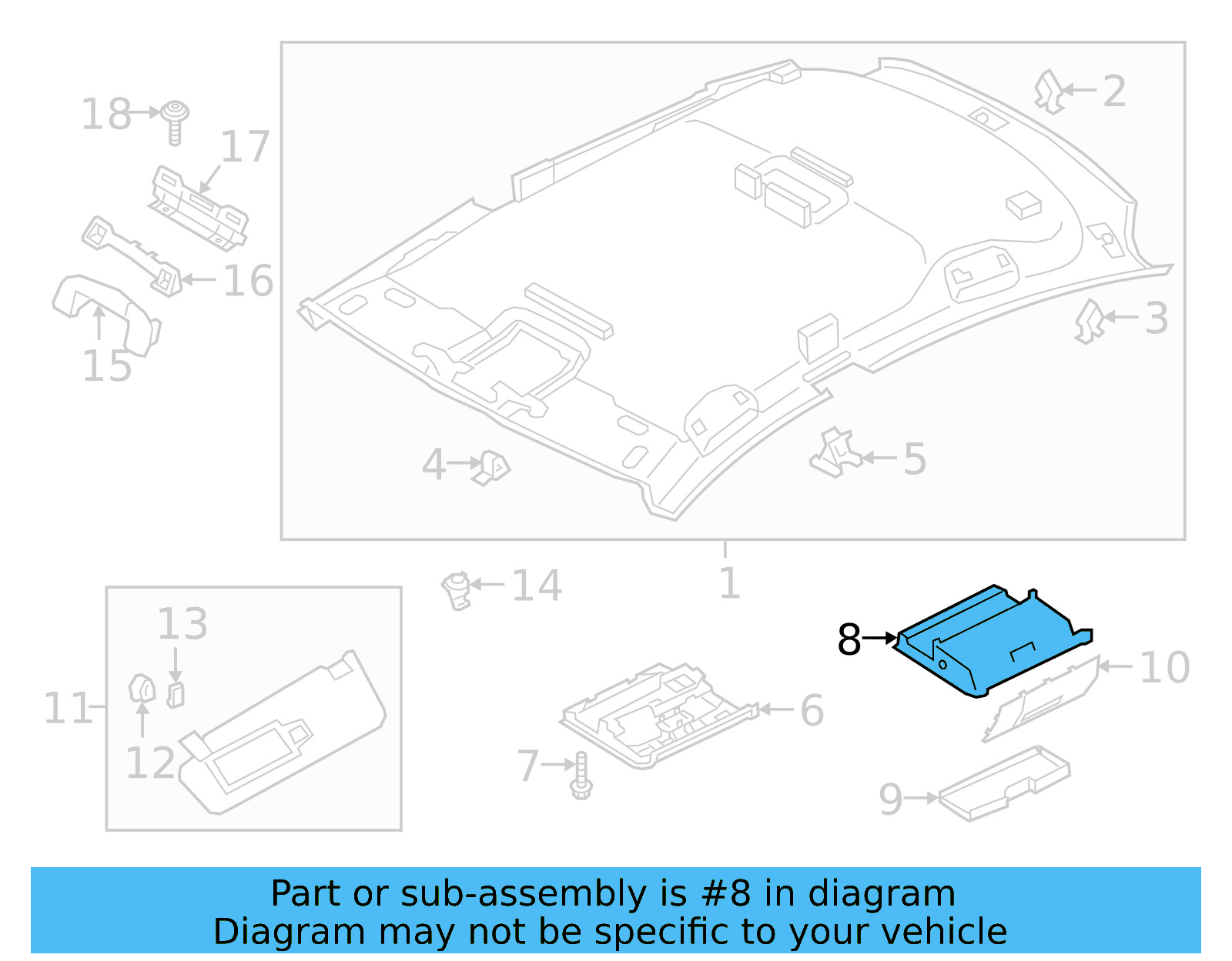 Tray 5G0-868-837-3HS - View 6
