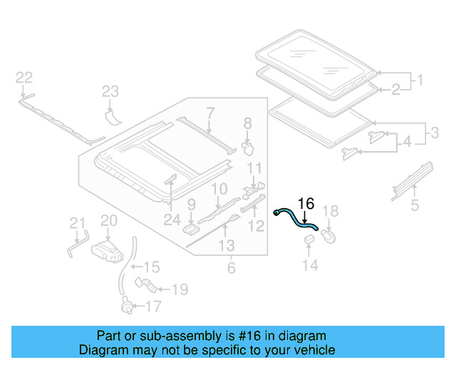 Drain Hose 5G0-877-228 - View 14