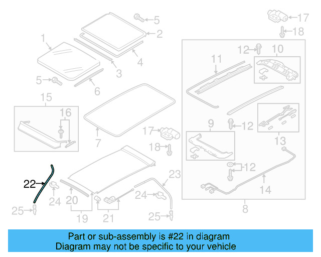 Drain Hose 5G0-877-228 - View 96