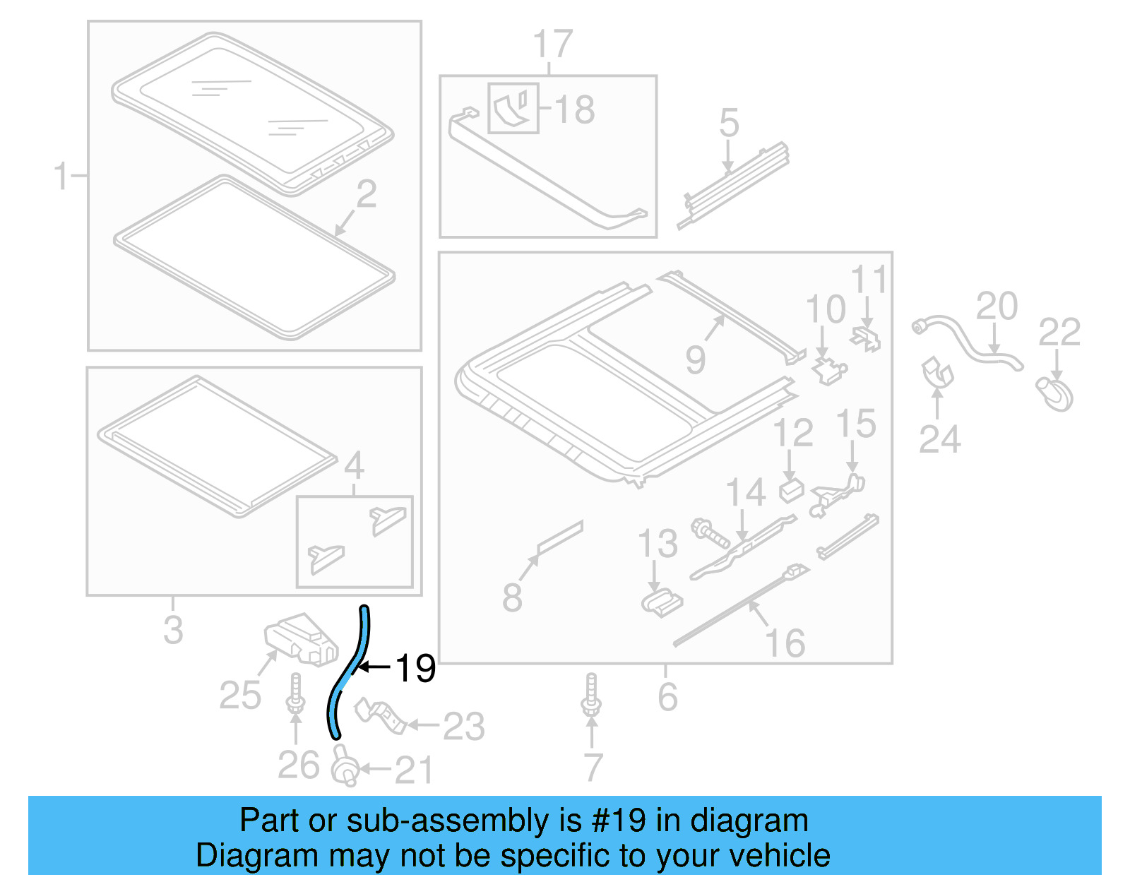 Drain Hose 5G0-877-228 - View 9
