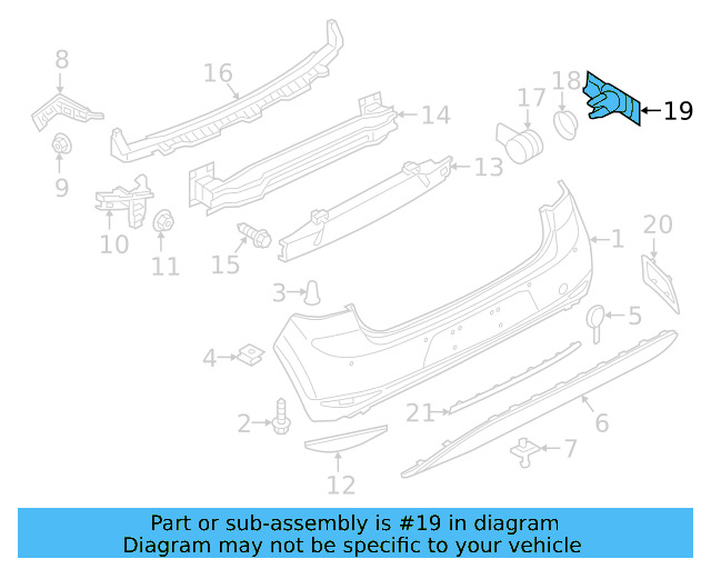 Sensor (Unpainted) 5q0919275bgru - View 56