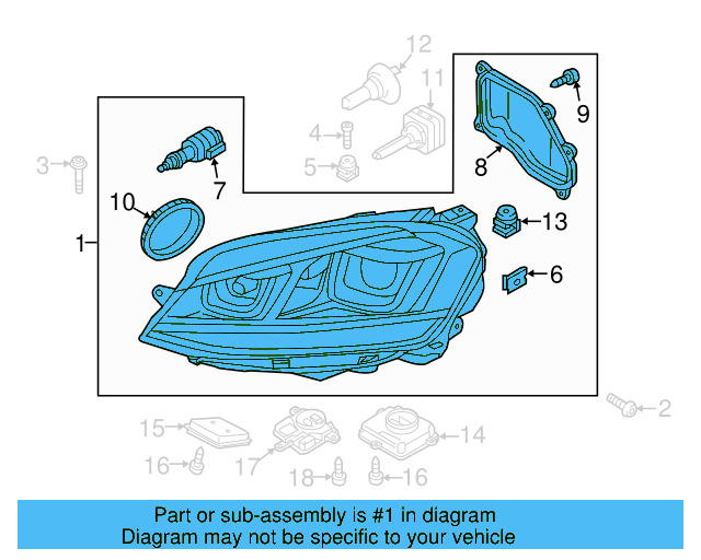 Composite Assembly 5G0-941-754-C