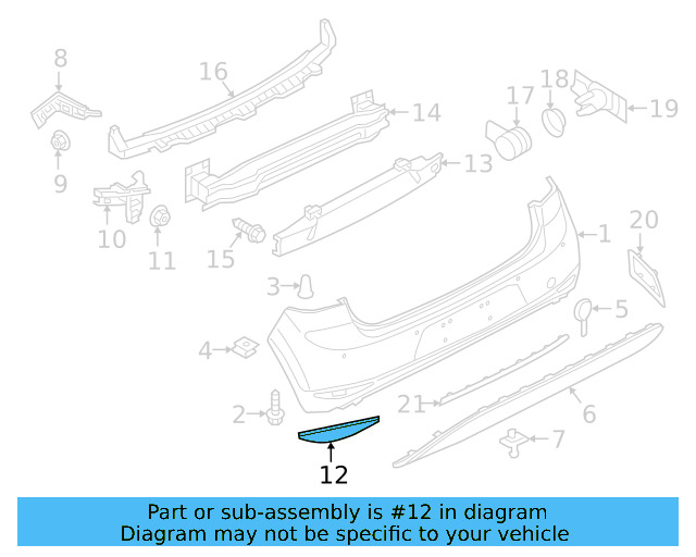 Impact Bar Bolt N-909-936-03 - View 131