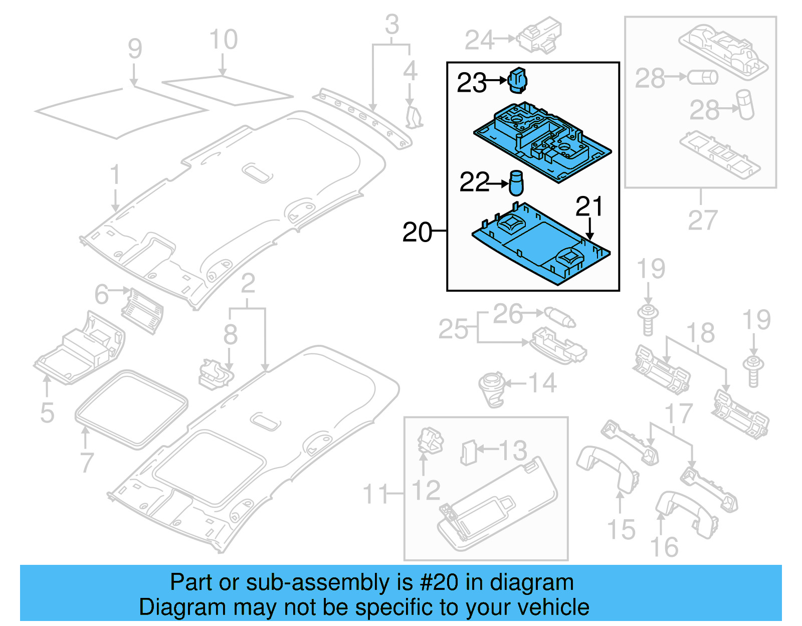 Front Lamp Assembly 5TA-947-105-B-WHI - View 23