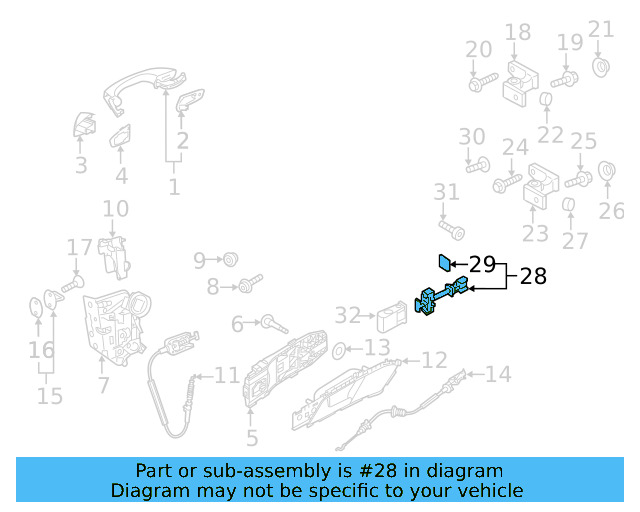 Door Check 5G4-839-249-A - View 10