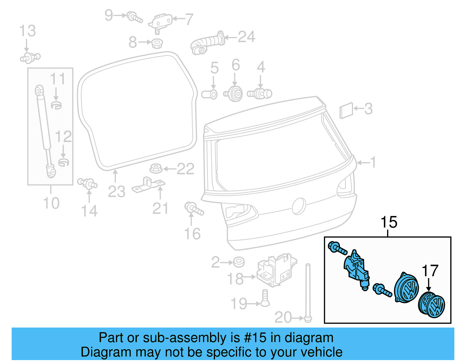 Opener Assembly 5GE-827-469-F-AFM - View 2