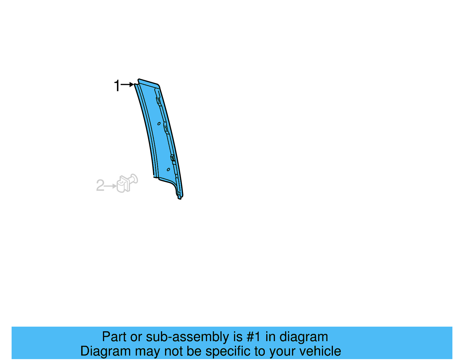 Frame Molding 5G6-839-902-B-041