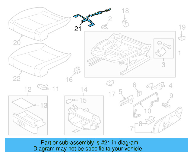 Occupant Sensor 5G6963553 - View 11