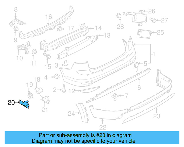 Outer Bracket 5G9-919-492 - View 4