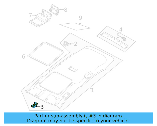 Side Trim 5GD-898-925 - View 15