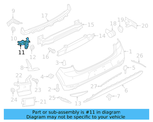 Guide Bracket 5G6-807-394-A - View 3