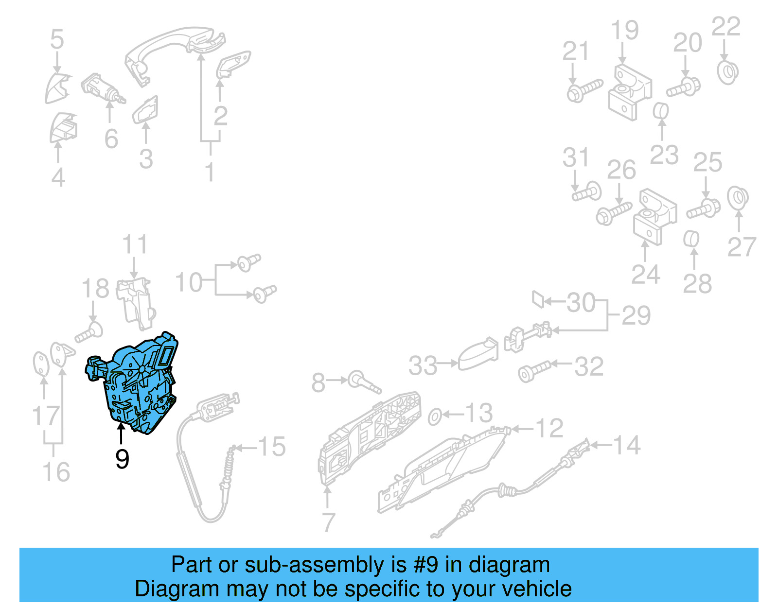Lock Actuator 5GM-837-016-C - View 2