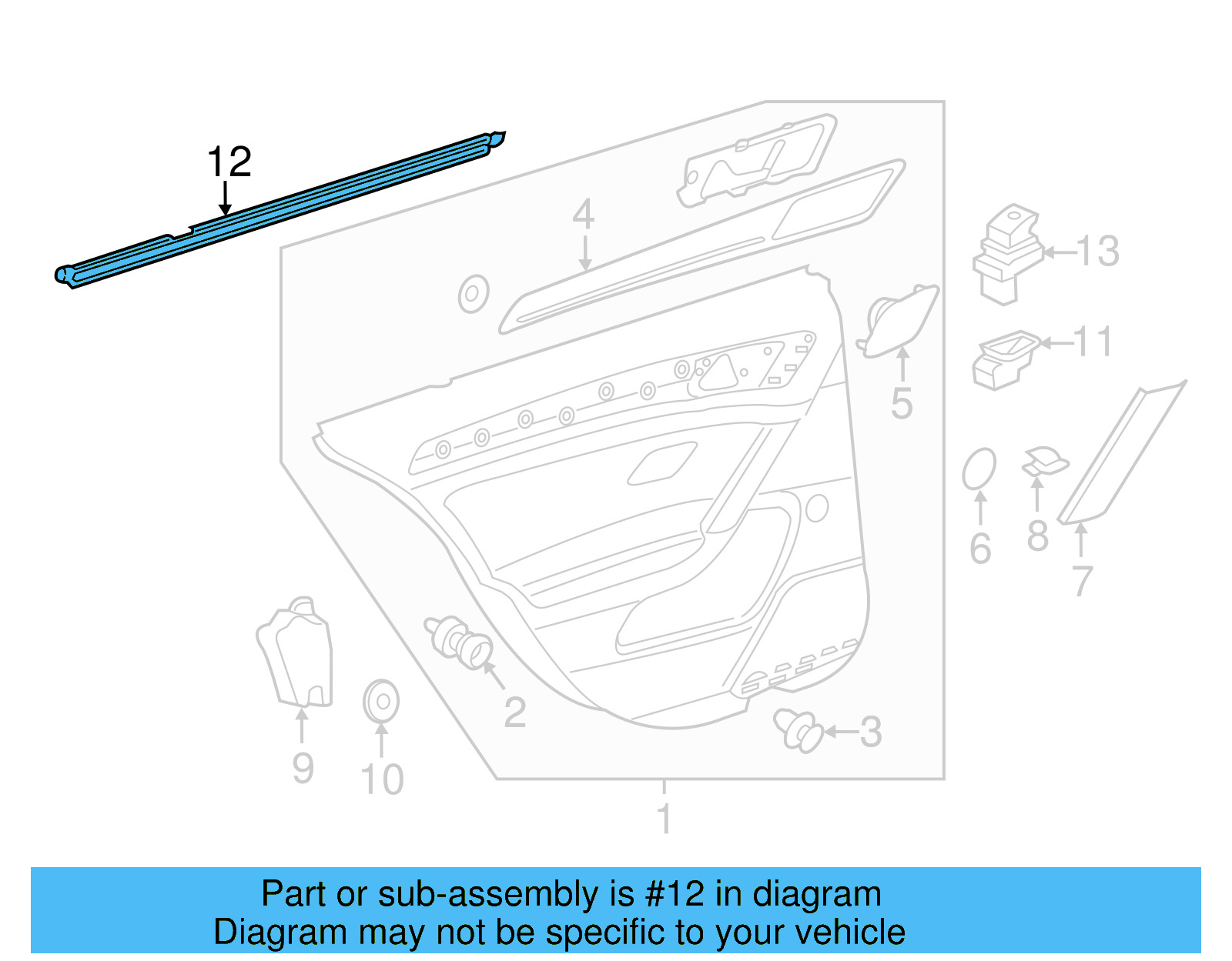 Belt Weather 5GM-839-480-B - View 2