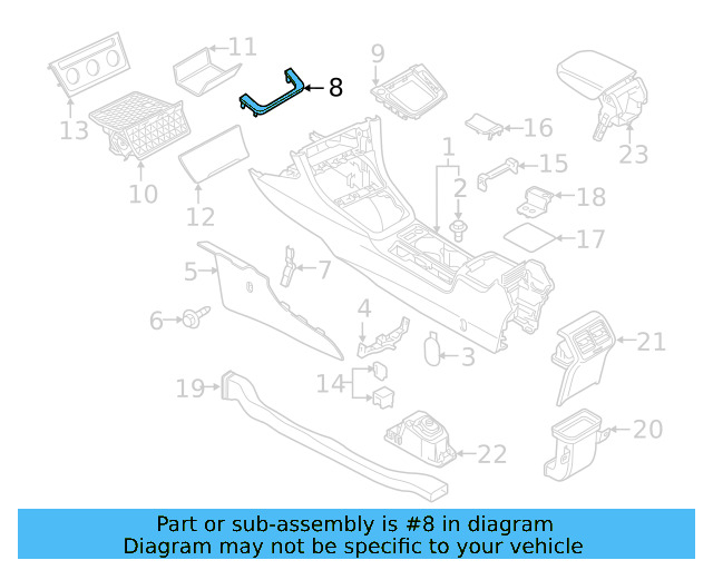 Front Trim 5GM-864-148-1QB - View 11