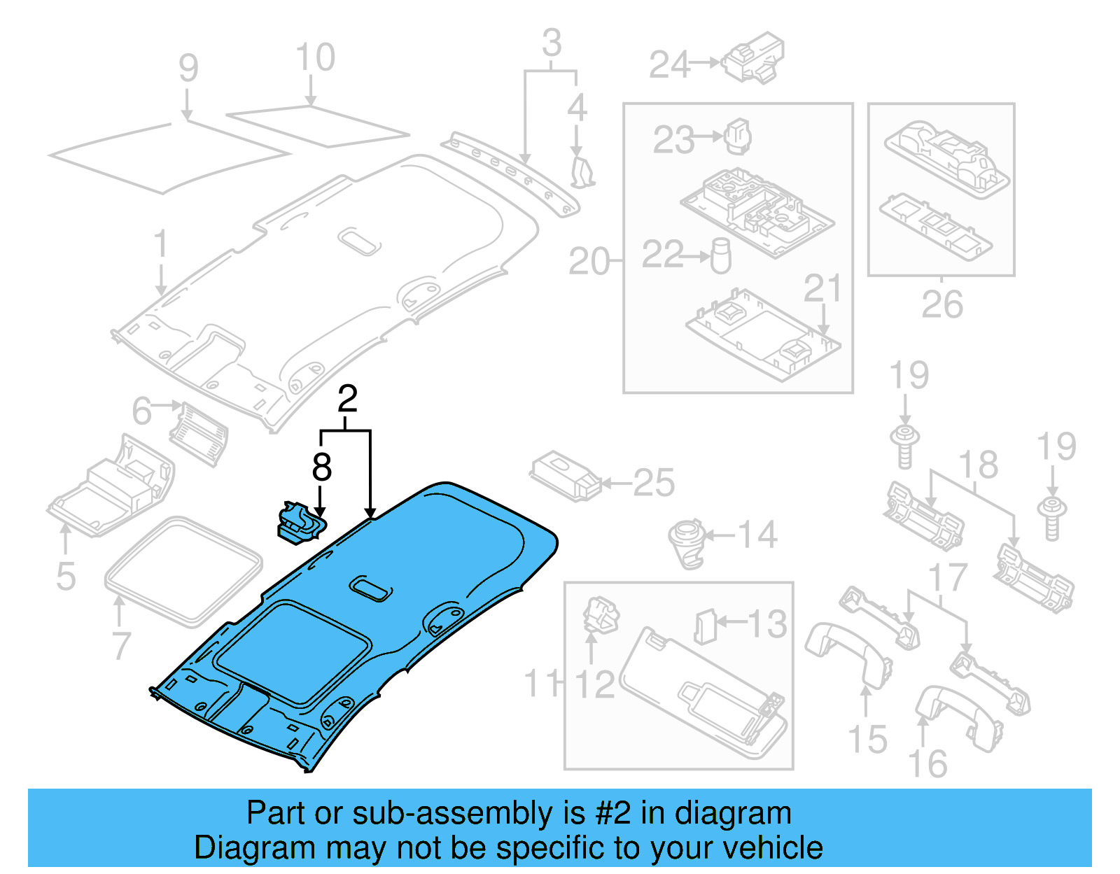 Headliner 5GM-867-501-AL-ZB5 - View 7