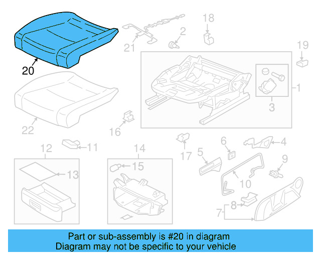 Seat Cover 5GM-881-406-T-EVT - View 13