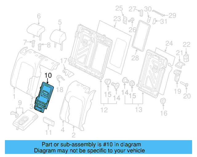 Bracket 5GM-885-961-AHP - View 11