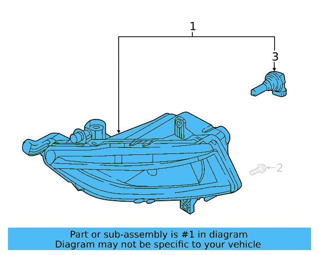 Fog Lamp Assembly 5GM-941-661-A - View 13