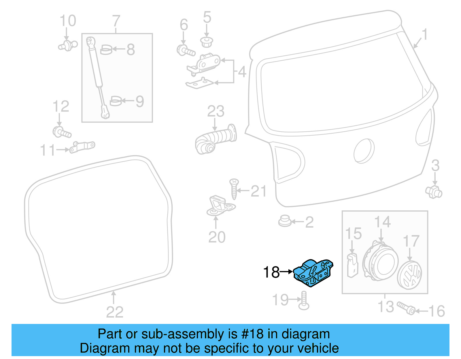 Lock 5K0-827-505-C-9B9 - View 9