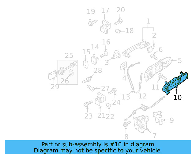 Lock Cover 5K0-837-349-B - View 52