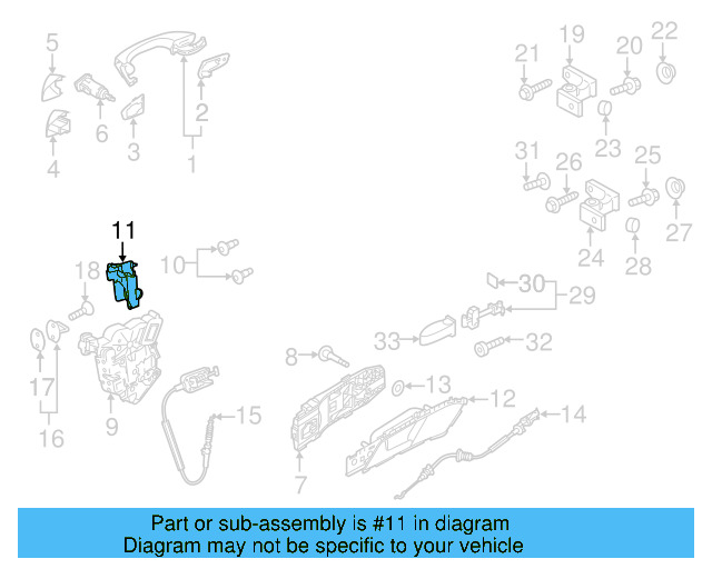 Lock Cover 5K0-837-349-B - View 17