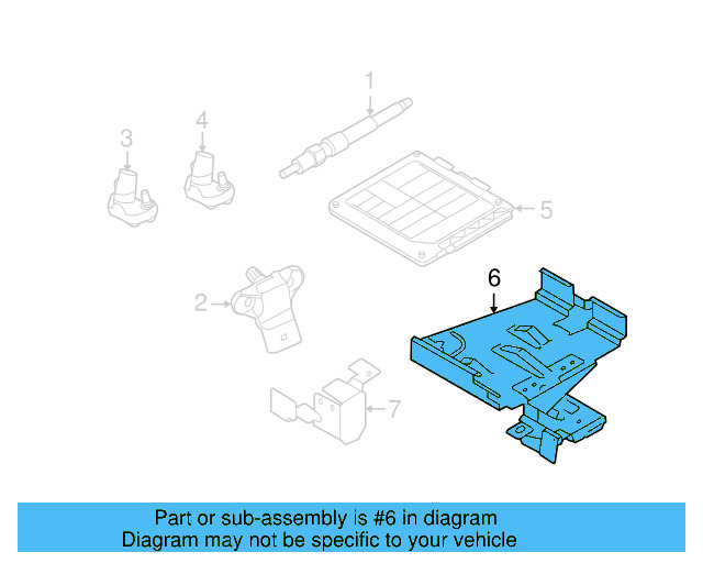 Mount Bracket 5K0-906-507 - View 31