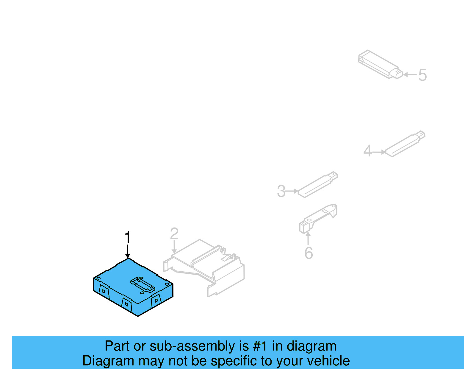 Control Module 5K0-959-434-K