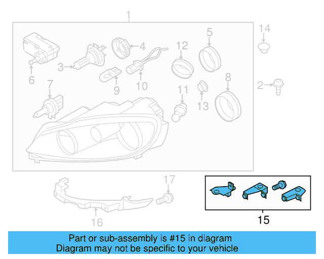 Repair Kit 5K0-998-225 - View 15
